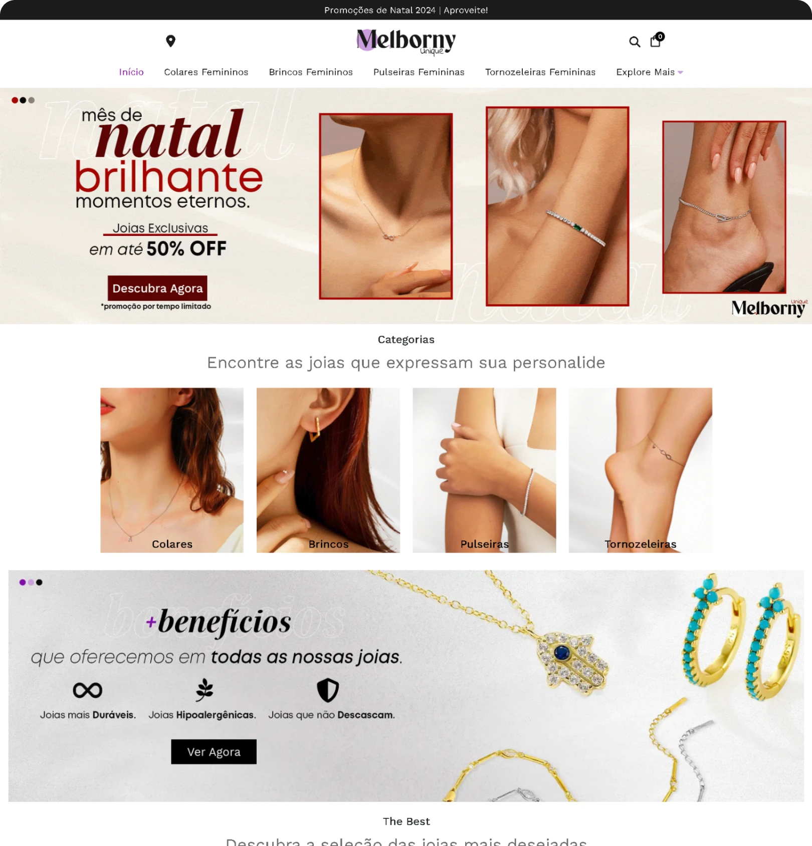 Site Melborny Portifolio